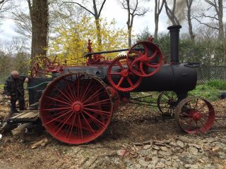 1912 Nichols And Shepard Vintage Live Steam Traction Engine - Steam Farm Tractor photo