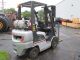 2009 Nissan 4000 Lb Capacity Pneumatic Forklift.  Triple Mast.  Side Shift. Forklifts photo 4