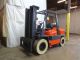 1999 Toyota 6fgu45 10000lb Solid Non Marking Cushion Forklift Lpg Lift Truck Forklifts photo 2