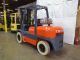 1999 Toyota 6fgu45 10000lb Solid Non Marking Cushion Forklift Lpg Lift Truck Forklifts photo 4