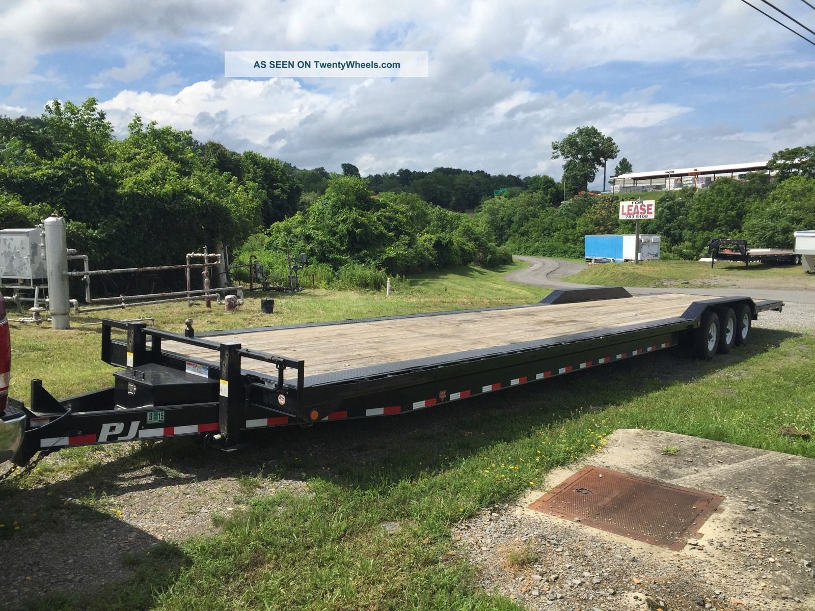 2015 Pj 44 ' Bumper Pull Car Trailer Utility Trailers photo