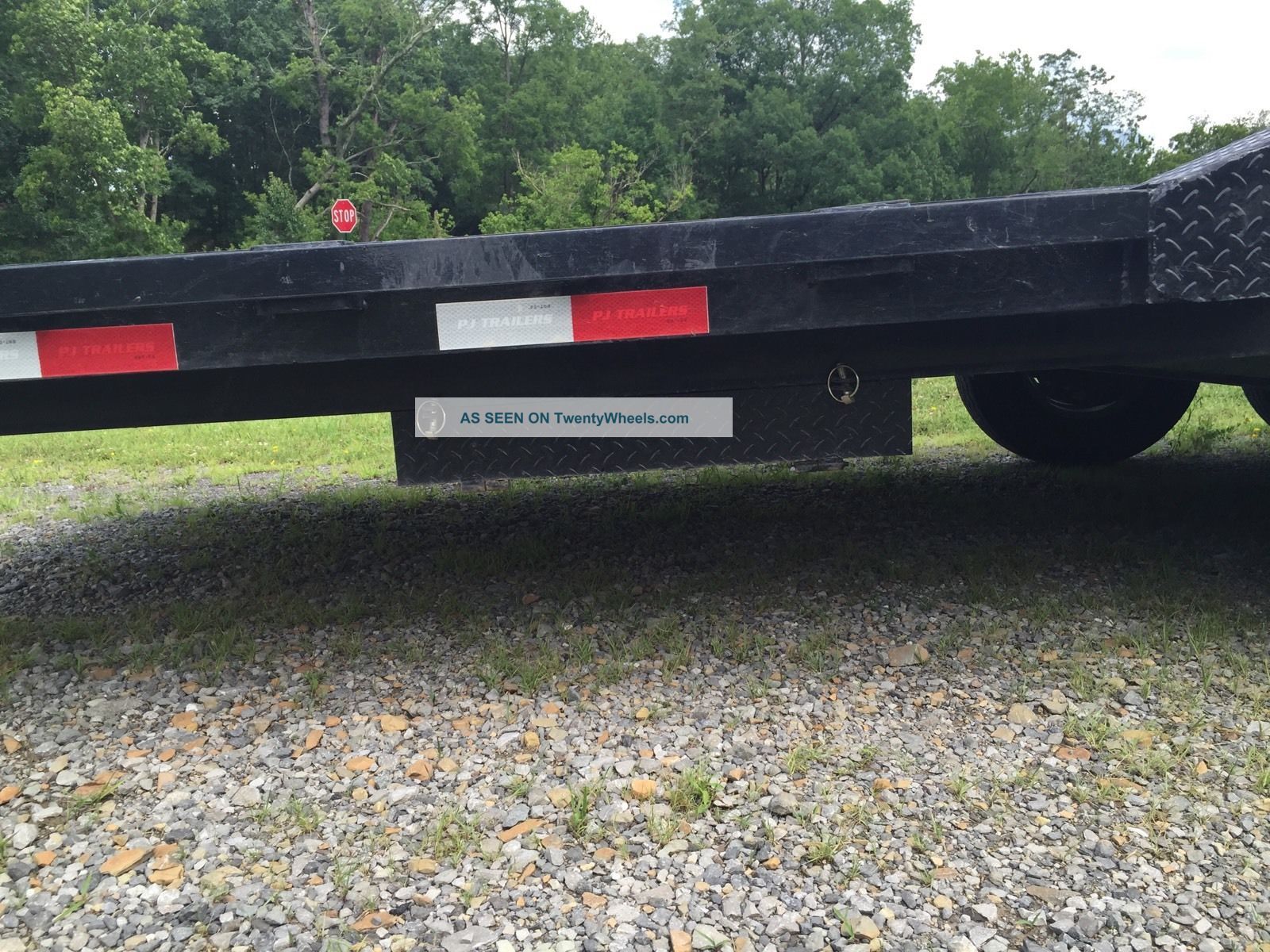 2015 Pj 44 ' Bumper Pull Car Trailer Utility