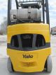 2011 Yale Glc040 Forklift Lift Truck Hilo Fork,  4,  000lb,  Cat,  Toyota,  Hyster Forklifts photo 10