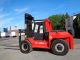 Taylor Te - 300s 30,  000 Lbs Pneumatic Forklift Lift Truck - Diesel - 8ft Forks Forklifts photo 4