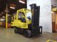 2010 Hyster S100ft - Bcs 10000lb Cushion Forklift Lpg Fuel Lift Truck Forklifts photo 1