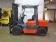 1997 Toyota 5fd35 8000lb Pneumatic Forklift Diesel Lift Truck Forklifts photo 3