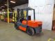 1997 Toyota 5fd35 8000lb Pneumatic Forklift Diesel Lift Truck Forklifts photo 4