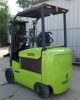 Clark Model Ecx30 (2006) 6000lbs Capacity Great 4 Wheel Electric Forklift Forklifts photo 2