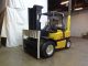 2000 Yale Glp100 10000lb Dual Drive Pneumatic Forklift Lpg Lift Truck Forklifts photo 2