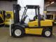 2000 Yale Glp100 10000lb Dual Drive Pneumatic Forklift Lpg Lift Truck Forklifts photo 3