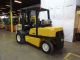 2000 Yale Glp100 10000lb Dual Drive Pneumatic Forklift Lpg Lift Truck Forklifts photo 4