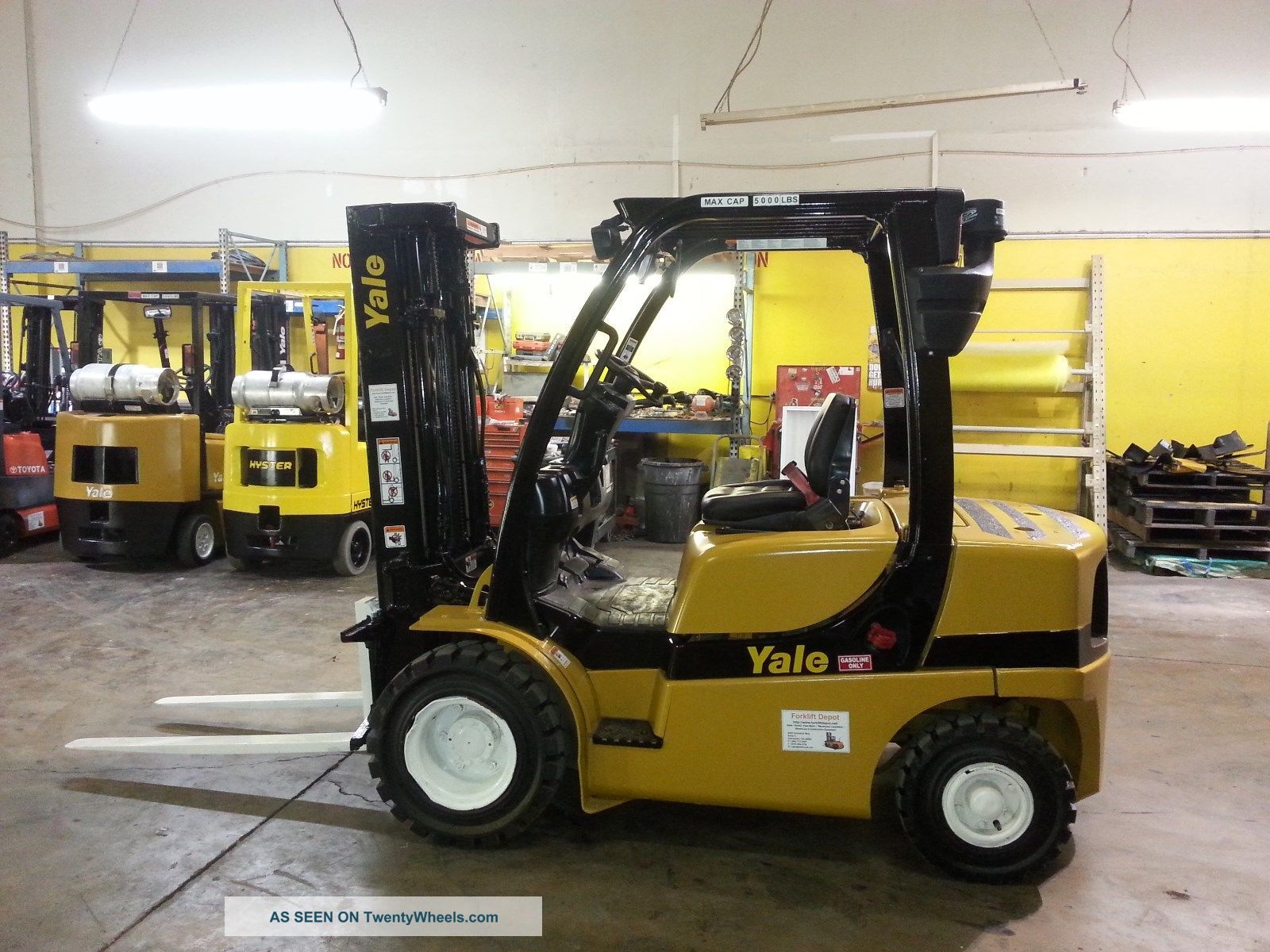 2010 Yale Gp050vxnvse084 Outdoor Forklift Forklifts photo