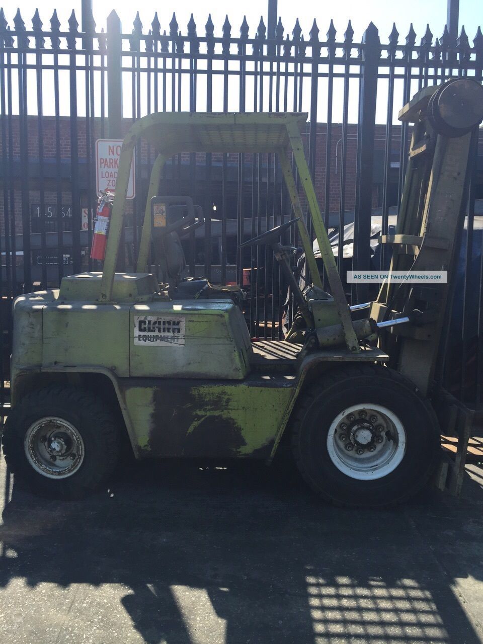 Forklift Clark 6,  000 Lbs Gasoline C500 Y60 Forklifts photo