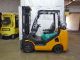 2010 Komatsu Fg32sht - 16 6500lb Smooth Cushion Forklift Lpg Lift Truck Forklifts photo 3