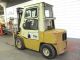 Yale Gp060,  6,  000 Pneumatic Forklift,  Gas Engine,  Sideshift,  Cab, Forklifts photo 2