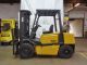 1997 Yale Glp080 8000lb Pneumatic Forklift Lpg Lift Truck Forklifts photo 3