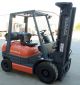 Toyota Model 42 - 6fgu25 (1999) 5000lbs Capacity Great Lpg Pneumatic Tire Forklift Forklifts photo 1