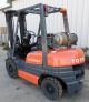 Toyota Model 42 - 6fgu25 (1999) 5000lbs Capacity Great Lpg Pneumatic Tire Forklift Forklifts photo 2