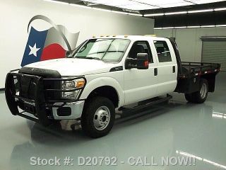 2012 Ford F - 350 Crew 4x4 6.  2l Dually Flatbed 6 - Pass photo