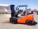 2011 Toyota Forklift 8fgu30 6000 Lb Capacity Side - Shifter Three Stage Mast Forklifts photo 2