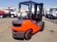 2011 Toyota Forklift 8fgu30 6000 Lb Capacity Side - Shifter Three Stage Mast Forklifts photo 4