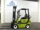 Clark Cmc15,  3,  000 Lb.  Lp Gas Forklift,  Three Stage,  Sideshift,  Cushion Tire Forklifts photo 1