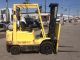 Hyster Forklift Year 2001 Three Stage Mast Side - Shift Solid Tires Forklifts photo 5