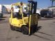Hyster Forklift Year 2001 Three Stage Mast Side - Shift Solid Tires Forklifts photo 6