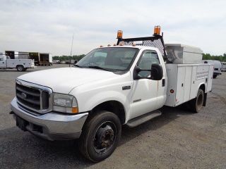 2003 Ford F450 Utility Service Truck Turbo Diesel photo