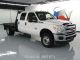 2013 Ford F - 350 Crew 4x4 Diesel Dually Flatbed Tow Commercial Pickups photo 2