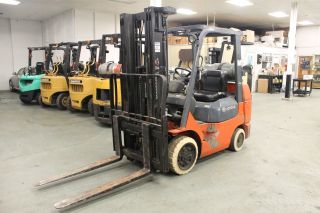 Reconditioned 2005 Toyota 7fgcu30 6000 Lb Lpg Propane Forklift With Sideshift photo