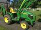 John Deere 3120 Tractor,  29.  5 Hp,  4x4,  Hydro,  496 Hrs,  300x Loader & Jd 447 Hoe Tractors photo 6