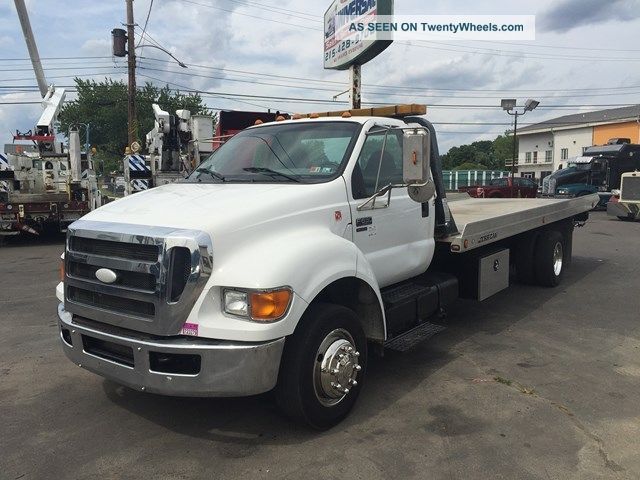 2008 Ford F650 Jerr Dan 21 ' Rollback Tow Truck Flatbeds & Rollbacks photo