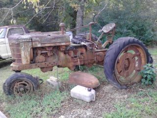 Antique Garden Tractor photo