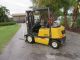 Yale Glpo50 5000lb Forklift Pneumatic Tires Automatic Propane Side Shift 1041 Hr Forklifts photo 4