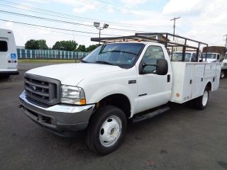 2003 Ford F450 Service Utility Truck 7.  3l Powerstroke Diesel photo