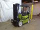 1995 Clark Cgc25 5000lb Smooth Non Marking Cushion Forklift Lpg Lift Truck Forklifts photo 2