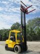 2005 Hyster H80xm Forklift Lift Truck Clear View Hi Lo Mast Lift 8000lb Capacity Forklifts photo 11