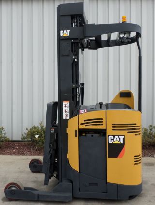 Caterpillar Model Nr4000 (2008) 4000lbs Capacity Great Reach Electric Forklift photo