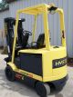 Hyster Model E50z (2007) 5000lbs Capacity Great 4 Wheel Electric Forklift Forklifts photo 2