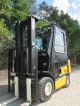 Yale Gdp040 Forklift Lift Truck Hilo Fork,  4,  000lb,  Cat,  Full Cab Enclosure Forklifts photo 1