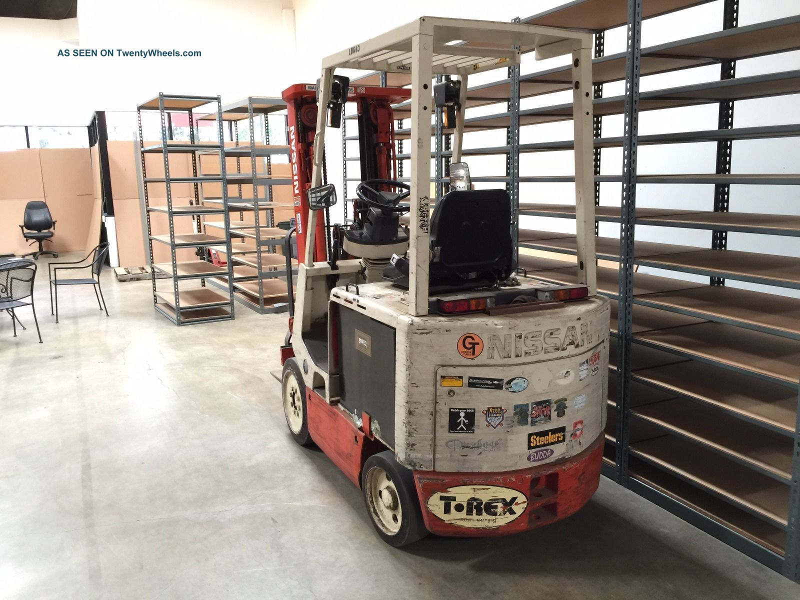 nissan electric forklift