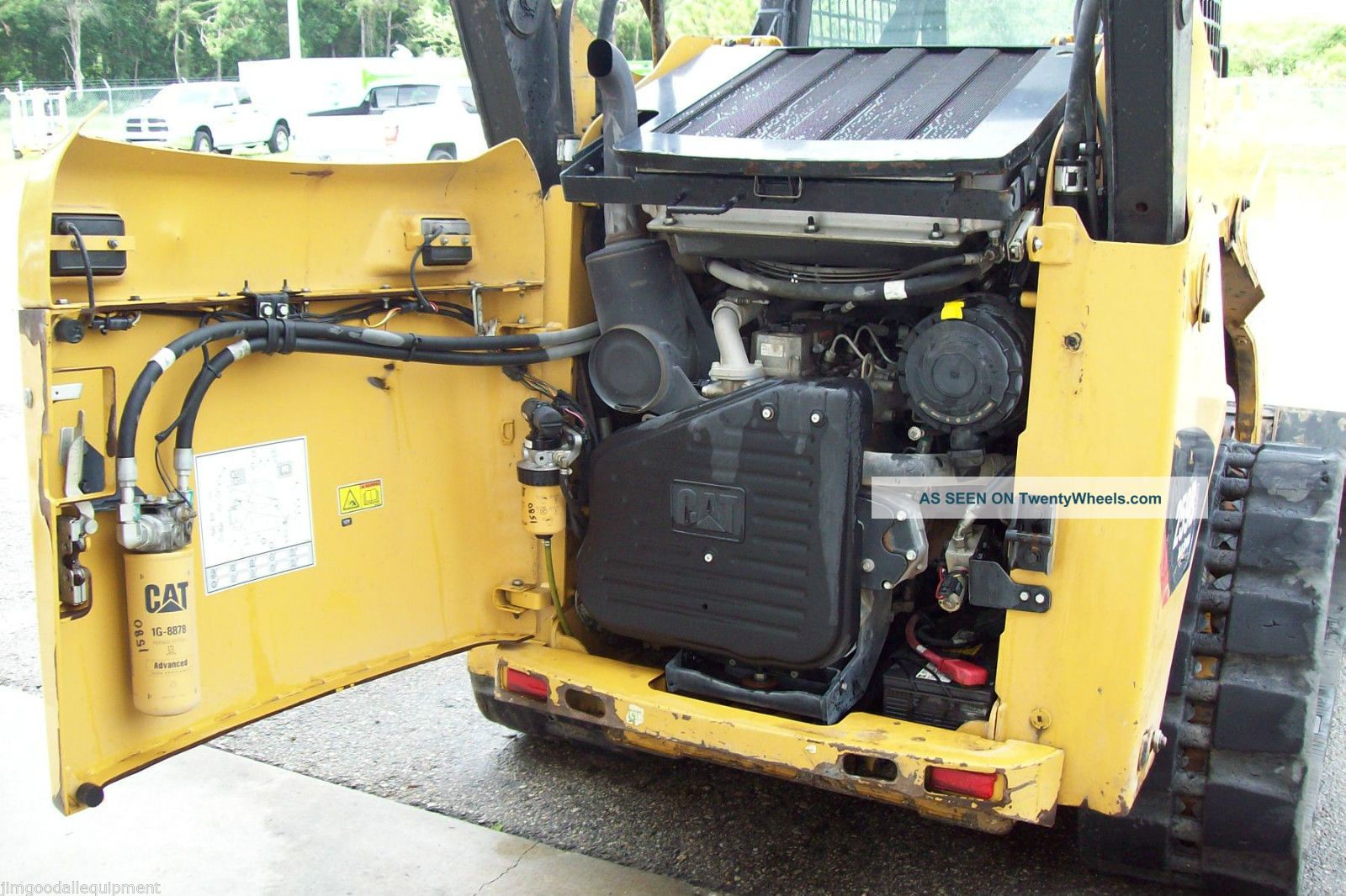 Cat 257b3 Track Loader, 2013, 2349 Hrs, Lifts 2674 Lbs To 122 " 74 Hp