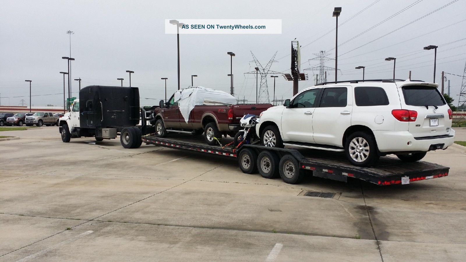 2012 40 Foot Triple Axle Lowboy Trailer Trailers photo