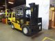 2007 Yale Glp100vx 10000lb Solid Pneumatic Forklift Lpg Fuel Lift Truck 86/185 Forklifts photo 1