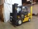 2007 Yale Glp100vx 10000lb Solid Pneumatic Forklift Lpg Fuel Lift Truck 86/185 Forklifts photo 2
