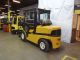 2007 Yale Glp100vx 10000lb Solid Pneumatic Forklift Lpg Fuel Lift Truck 86/185 Forklifts photo 4