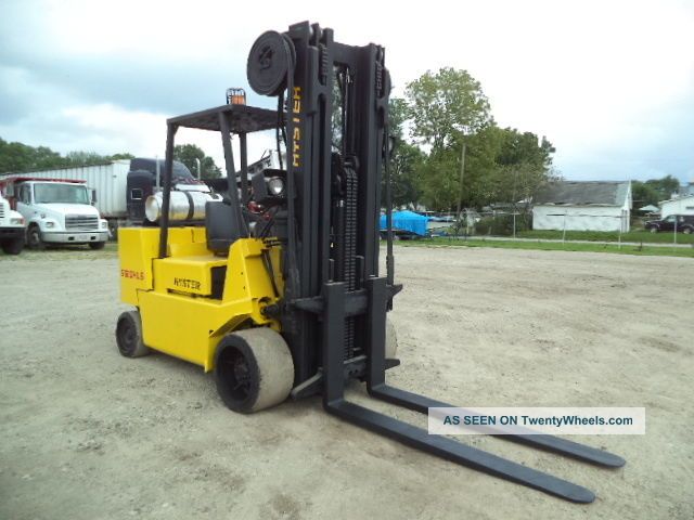 Hyster S120xl,  12,  000 12000 Cushion Tired Forklift,  W/ Powershift Transmission Forklifts photo