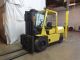1995 Hyster H110xl 11000lb Solid Pneumatic Forklift Diesel Lift Truck With Cab Forklifts photo 2