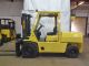 1995 Hyster H110xl 11000lb Solid Pneumatic Forklift Diesel Lift Truck With Cab Forklifts photo 3